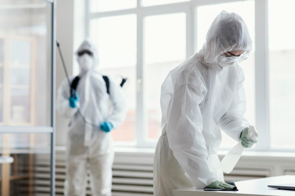 Désinfection de surfaces avec Cleanyou